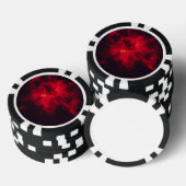 Centrale Ster van Nevel Heetste Bekende Sterren Poker Chips (Opstapeling)