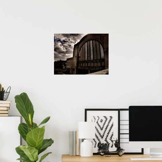 Centrale terminal poster (Thuiskantoor)