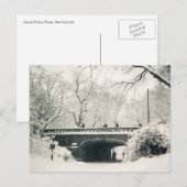 centrale winter briefkaart (Voorkant / Achterkant)