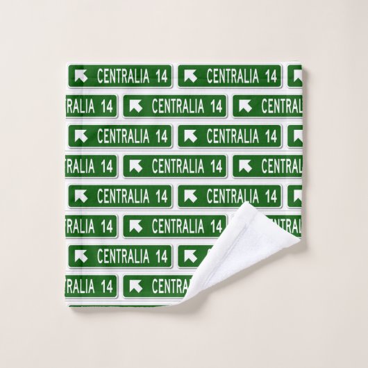Centralia PA Bad Handdoek (Wasdoekje)