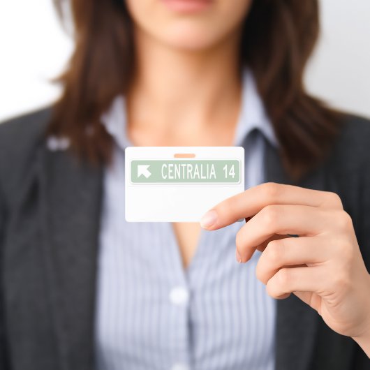 Centralia PA Badge (Gepresenteerd)