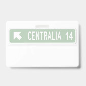 Centralia PA Badge (Voorzijde)