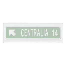 Centralia PA Naambadge