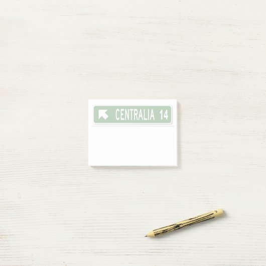 Centralia PA Post-it® Notes (Op bureau)