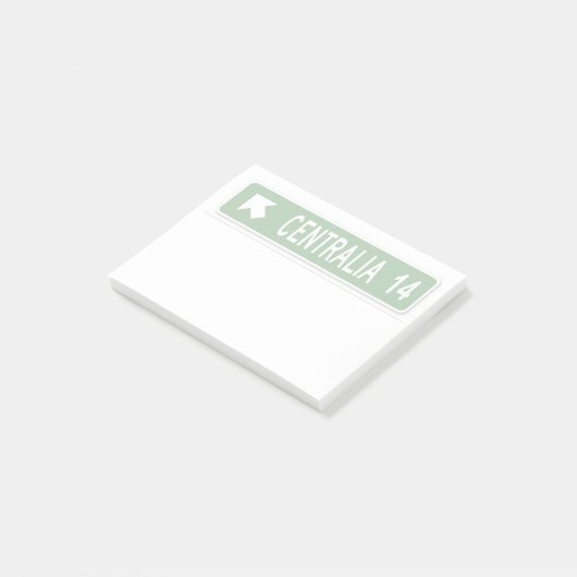 Centralia PA Post-it® Notes (Schuin)