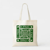 Centralia PA Tote Bag (Achterkant)