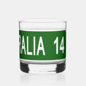 Centralia PA Whisky Glas (Achterkant)