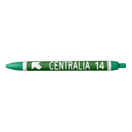 Centralia PA Zwarte Inkt Pen