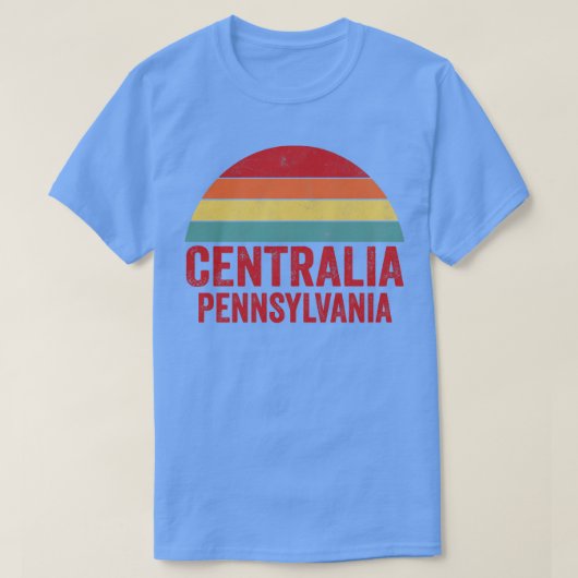 Centralia Pennsylvania T-shirt (Design voorkant)