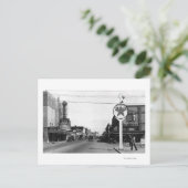 Centralia, WA Street Scene Town Uitzicht Foto Briefkaart (Staand voorkant)