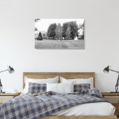 Centralia, WA Town Uitzicht of City Park Canvas Afdruk (Insitu (Slaapkamer))