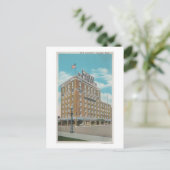 Centralia, WA - Uitzicht van Hotel Lewis-Clark Briefkaart (Staand voorkant)