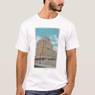 Centralia, WA - Uitzicht van Hotel Lewis-Clark T-shirt