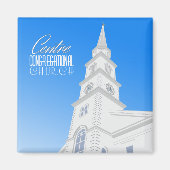Centre Congregational Church Magnet (Voorkant)