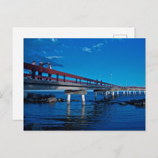 Centre Island Pier No. 1 Briefkaart (Voorkant / Achterkant)