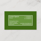 Centre Label II - Avocado Green met Green 336600 (Achterkant)