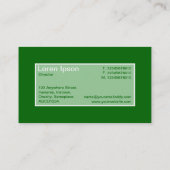 Centre Label II - Faded Green met Green 006600 (Achterkant)