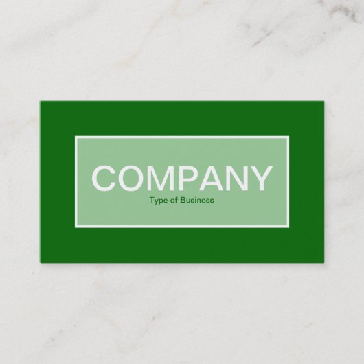 Centre Label II - Faded Green met Green 006600 (Voorkant)