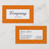 Centre Label - OrangeTerrazzo Pattern 03 (Voorkant / Achterkant)