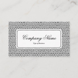 Centre Label v5 - Wavy - White op Grey 767676