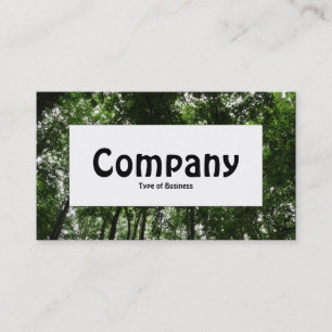 Centre Label - Woodland Canopy 01