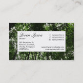 Centre Label - Woodland Canopy 01 (Achterkant)