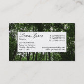 Centre Label - Woodland Canopy 02 (Achterkant)