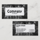 Centre Label - Woodland Canopy 02 BW (Voorkant / Achterkant)
