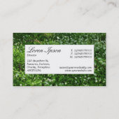 Centre Label - Woodland Flowers (Achterkant)