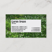 Centre Label - Woodland Flowers (Achterkant)