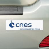 Centre national d'études spatiales bumpersticker (Op auto)