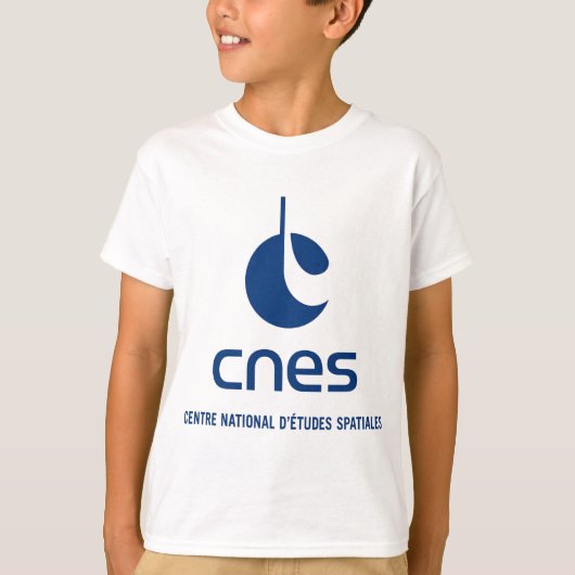 Centre national d'études spatiales t-shirt (Voorkant)