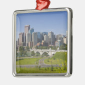 Centre St Bridge and Downtown Calgary, Alberta Metalen Ornament (Links)