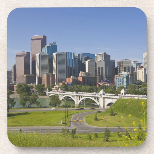 Centre St Bridge and Downtown Calgary, Alberta Onderzetter (Voorkant)