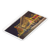 Centre Street in Night, Reno, Nevada Magneet (Linkerzijde)