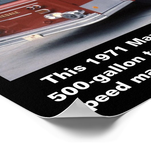 Centredale Engine-1 — Noord-Leveranciersdiale FD-a Poster (Hoek)