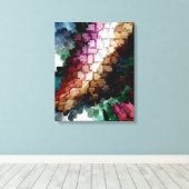 Centric Dark Wind Canvas Afdruk (Insitu (Houten vloer))