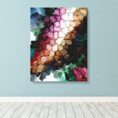 Centric Dark Wind Canvas Afdruk (Insitu (Houten vloer))