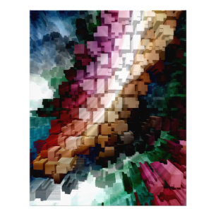 Centric Dark Wind Foto Afdruk