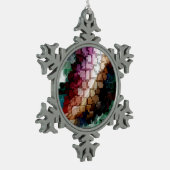 Centric Dark Wind Tin Sneeuwvlok Ornament (Links)