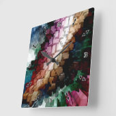 Centric Dark Wind Vierkante Klok (Hoek)