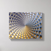 Centrifractaliteit - Fractal Art Canvas Afdruk (Voorkant)