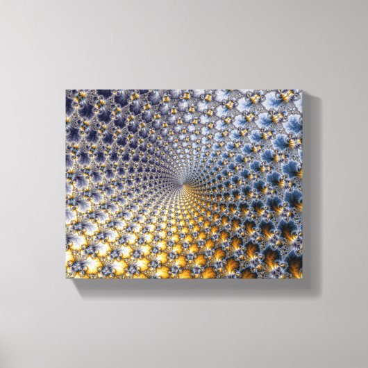 Centrifractaliteit - Fractal Art Canvas Afdruk (Voorkant)