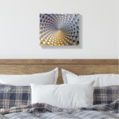 Centrifractaliteit - Fractal Art Canvas Afdruk (Insitu (Slaapkamer))