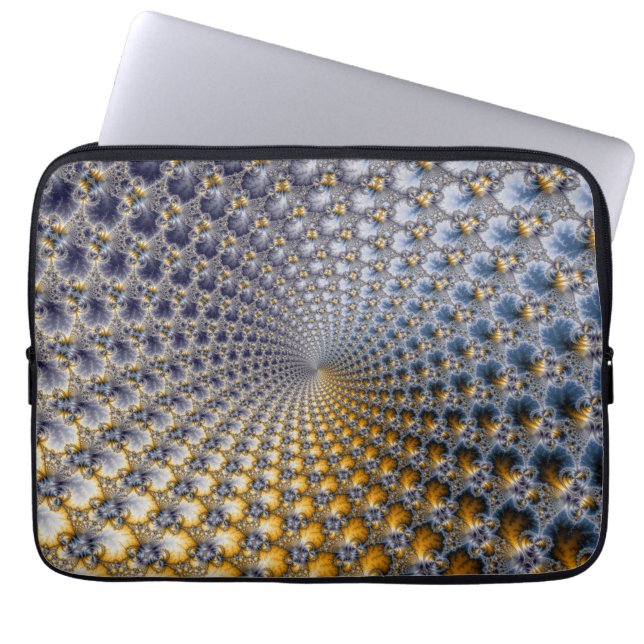 Centrifractaliteit - Fractal Art Laptop Sleeve (Voorkant)