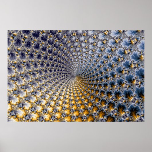 Centrifractaliteit - Fractal Art Poster (Voorkant)