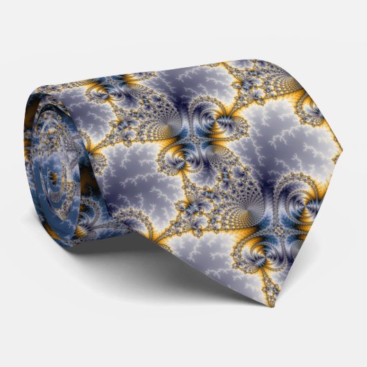 Centrifractaliteit - Fractal Art Stropdas (Opgerold)