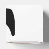 Centrifugecyclus: Abstract zwart-wit Bedankdoosjes (Bovenkant)