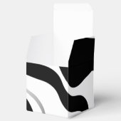 Centrifugecyclus: Abstract zwart-wit Bedankdoosjes (Geopend)