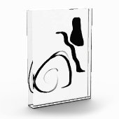 Centrifugecyclus: Abstract zwart-wit Fotoblokken (Links)